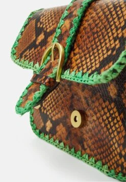Loeffler Randall Lisel Crossbody With Buckle Closure - Across Body Bag - Brown/Emerald 10 Loeffler Randall Lisel Crossbody With Buckle Closure - Across Body Bag - Brown/Emerald -Loeffler Randall 08e0238ae959471988b8dac133517fef