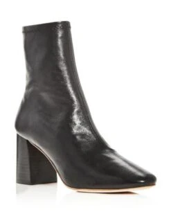 Woman's Elise Block Heel Booties - Loeffler Randall