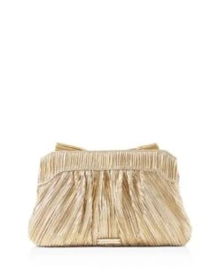 Rayne Small Pleated Bow Frame Clutch - Loeffler Randall -Loeffler Randall 10982058 fpx