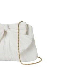 Rayne Small Pleated Bow Frame Clutch - Loeffler Randall -Loeffler Randall 12028515 fpx