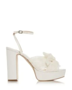 Women's Natalia Pleated Platform High Block Heel Sandals - Loeffler Randall 28 Women's Natalia Pleated Platform High Block Heel Sandals - Loeffler Randall -Loeffler Randall 12084146 fpx
