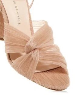 Women's Reed High Heel Pleated Sandals - Loeffler Randall -Loeffler Randall 12249029 fpx