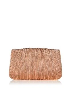 Brit Flat Pleated Pouch Clutch - Loeffler Randall
