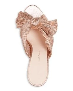 Women's Penny Pleated High Heel Slide Sandals - Loeffler Randall -Loeffler Randall 12819958 fpx