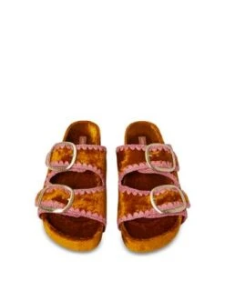 Women's Theo Buckled Footbed Sandals - Loeffler Randall -Loeffler Randall 12907309 fpx