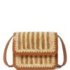 Kenton Crocheted Raffia & Leather Crossbody - Loeffler Randall -Loeffler Randall 12923600 fpx