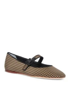 Women's Ginger Mo Ankle Strap Flats - Loeffler Randall -Loeffler Randall 13215740 fpx