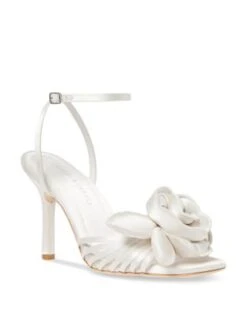 Women's Rey Square Toe Rosettes High Heel Sandals - Loeffler Randall