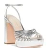 Women's Rivka Wrapped Strap High Heel Platform Sandals - Loeffler Randall -Loeffler Randall 13215758 fpx