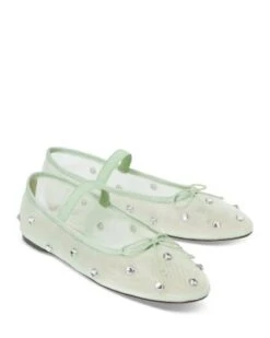 Women's Leonie Embellished Ballet Flats - Loeffler Randall -Loeffler Randall 13215774 fpx