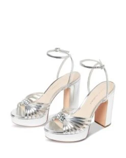 Women's Rivka Wrapped Strap High Heel Platform Sandals - Loeffler Randall -Loeffler Randall 13215800 fpx