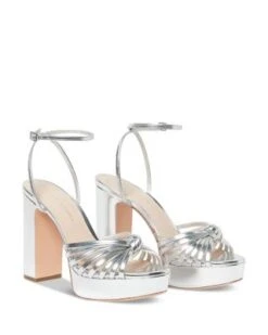 Women's Rivka Wrapped Strap High Heel Platform Sandals - Loeffler Randall -Loeffler Randall 13215801 fpx