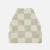 Loeffler Randall Checker Beanie - Beanie - Cream -Loeffler Randall 1d90ee9db0ac42b9a259f2b4be83dd35