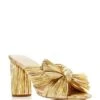 Women's Penny Pleated High Heel Slide Sandals - Loeffler Randall -Loeffler Randall 9831940 fpx