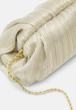 Loeffler Randall Bailey Pleated - Clutch - Platinum -Loeffler Randall 9e93e868ed90474fb4163980358a8eda