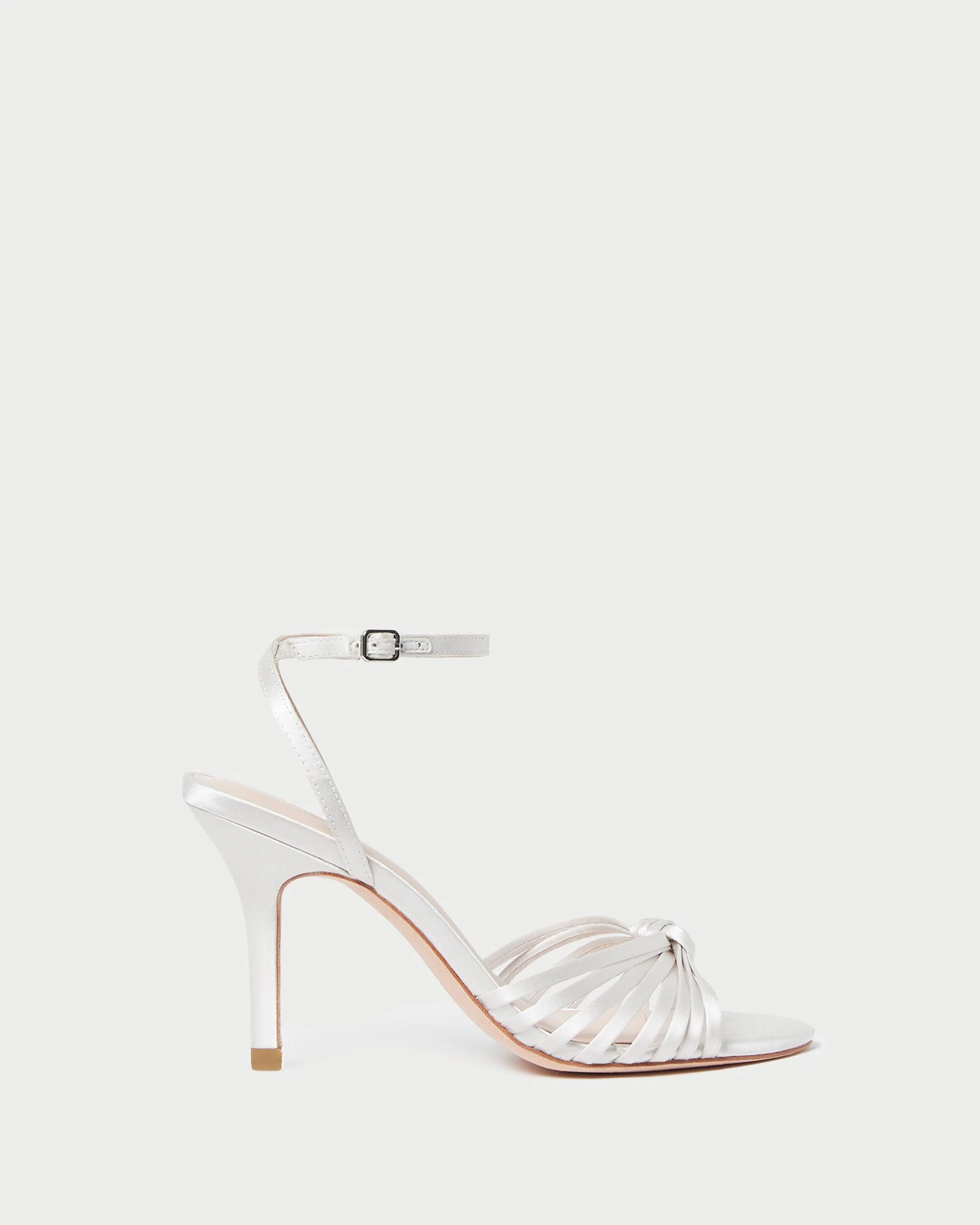Loeffler Randall Ada Cream Knot Heeled Sandal 4 Loeffler Randall Ada Cream Knot Heeled Sandal - Image 2