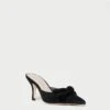 Loeffler Randall Amyra Black Bow Kitten Mule -Loeffler Randall AMYRA KS BLACK 1