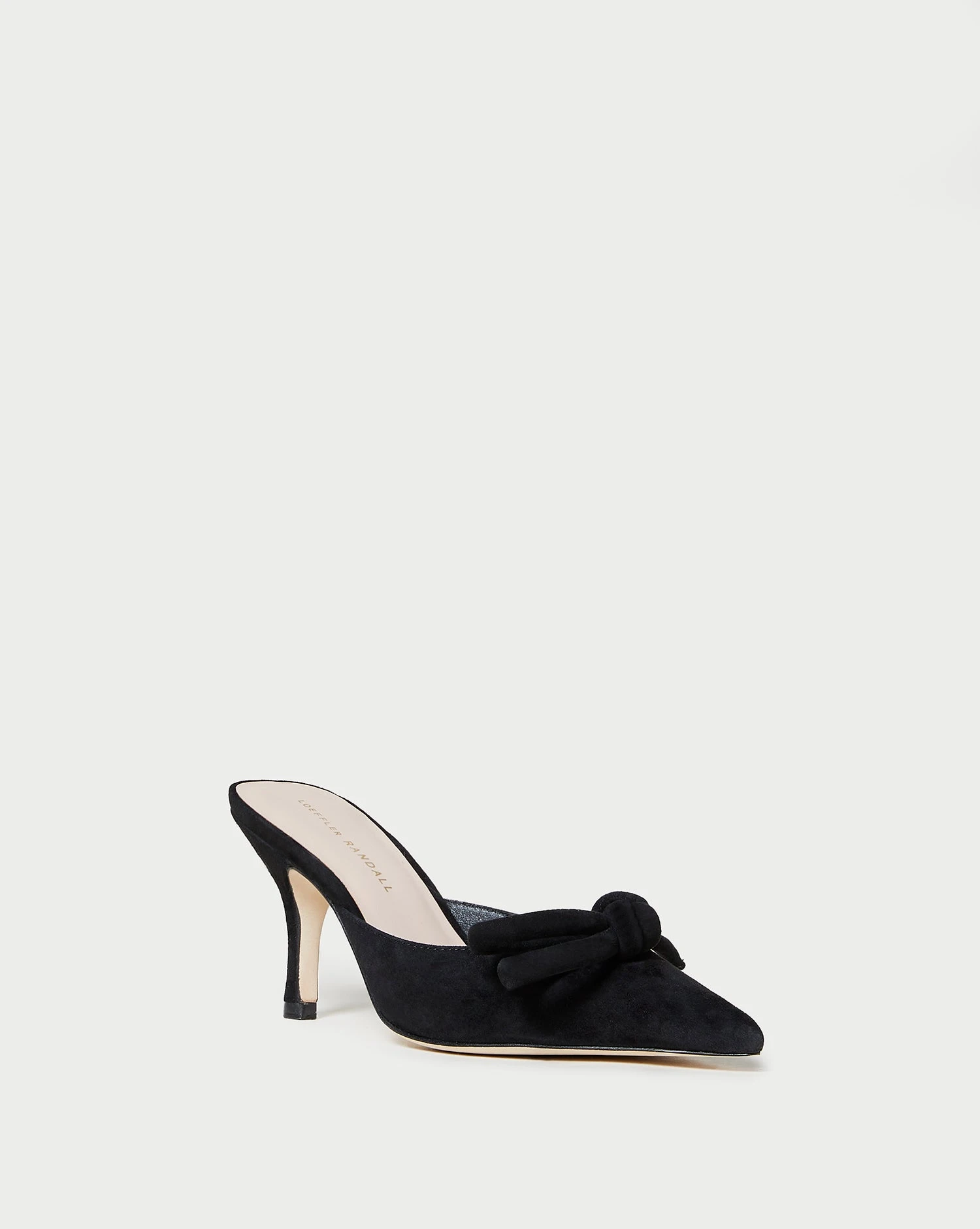 Loeffler Randall Amyra Black Bow Kitten Mule 3 Loeffler Randall Amyra Black Bow Kitten Mule