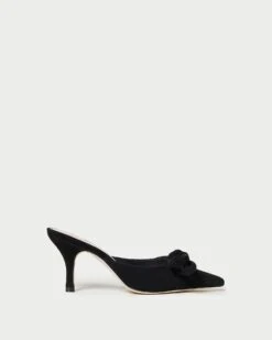 Loeffler Randall Amyra Black Bow Kitten Mule 8 Loeffler Randall Amyra Black Bow Kitten Mule -Loeffler Randall AMYRA KS BLACK 2