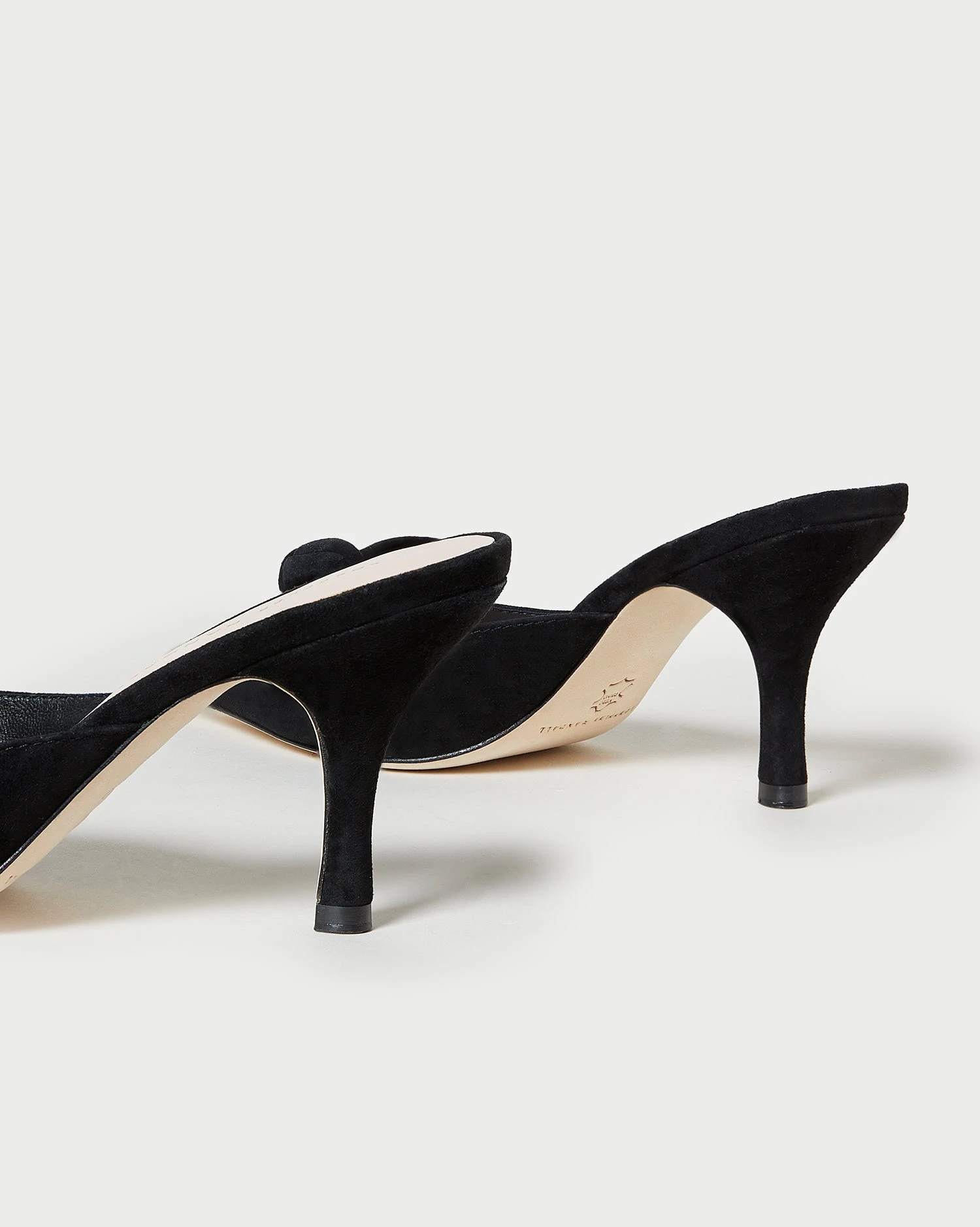 Loeffler Randall Amyra Black Bow Kitten Mule 6 Loeffler Randall Amyra Black Bow Kitten Mule - Image 4