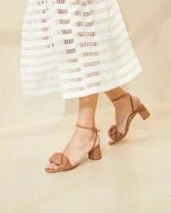 Loeffler Randall Avril Brown Low Heel -Loeffler Randall AVRIL BRWN 025copy