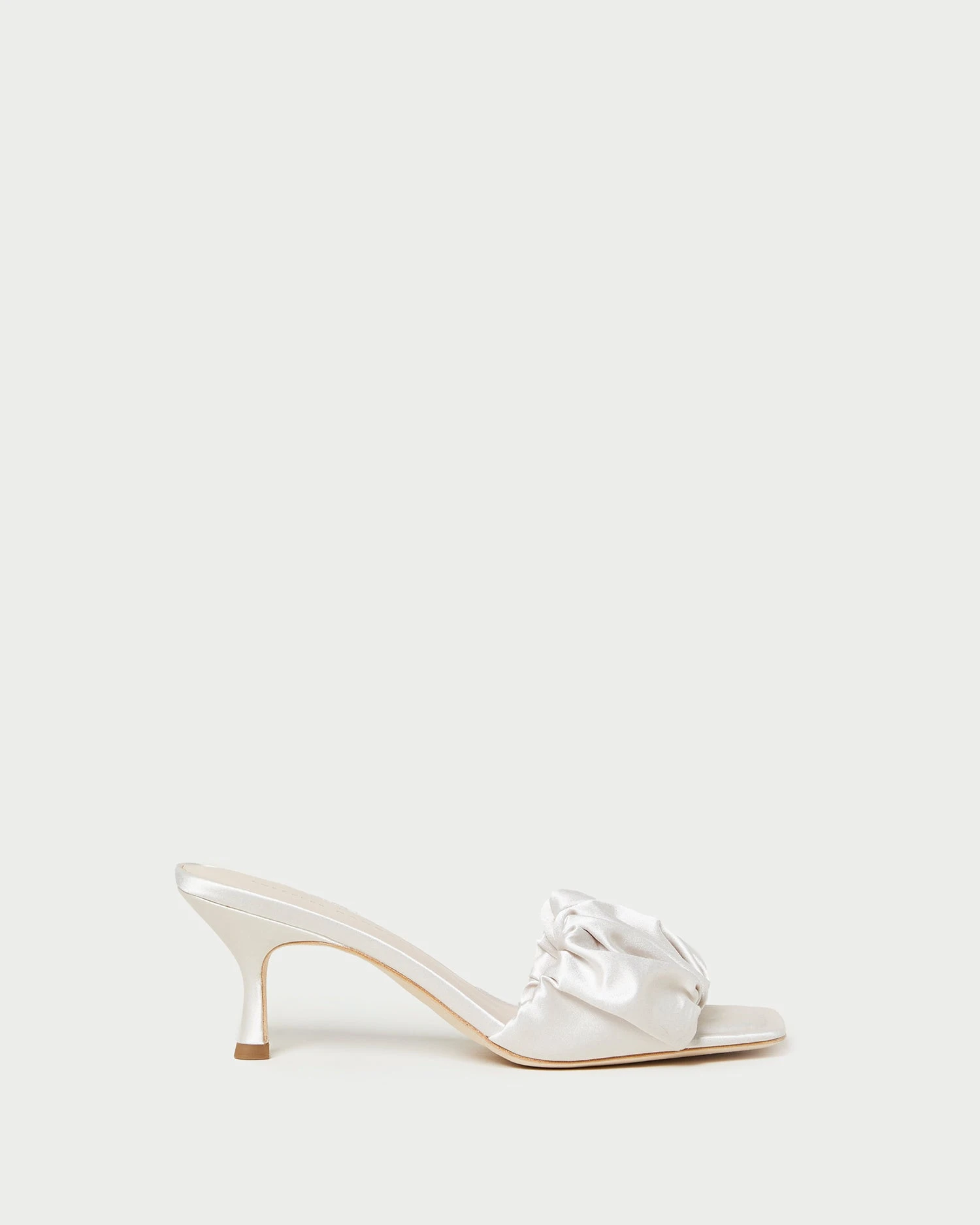 Loeffler Randall Bianca Cream Kitten Heel Mule 4 Loeffler Randall Bianca Cream Kitten Heel Mule - Image 2