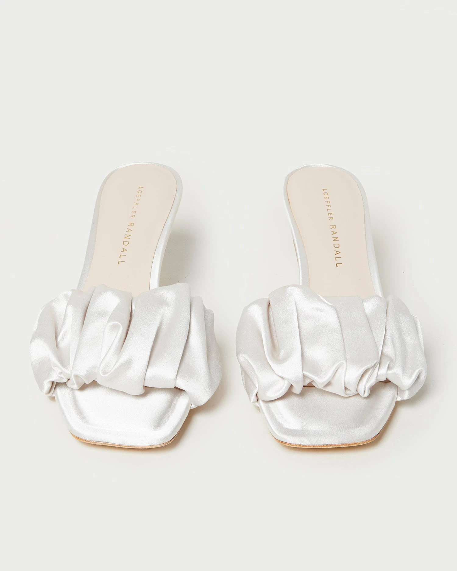 Loeffler Randall Bianca Cream Kitten Heel Mule 5 Loeffler Randall Bianca Cream Kitten Heel Mule - Image 3