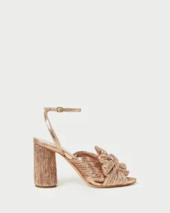 Loeffler Randall Camellia Dune Pleated Bow Heel -Loeffler Randall CAMELLIA PLA DUNE12