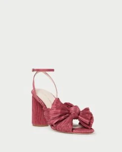 Loeffler Randall Camellia Tea Rose Bow Heel