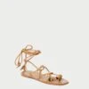 Loeffler Randall Colleen Honey Knot Lace-Up Sandal 2 Loeffler Randall Colleen Honey Knot Lace-Up Sandal -Loeffler Randall COLLEEN NB HONEY 1