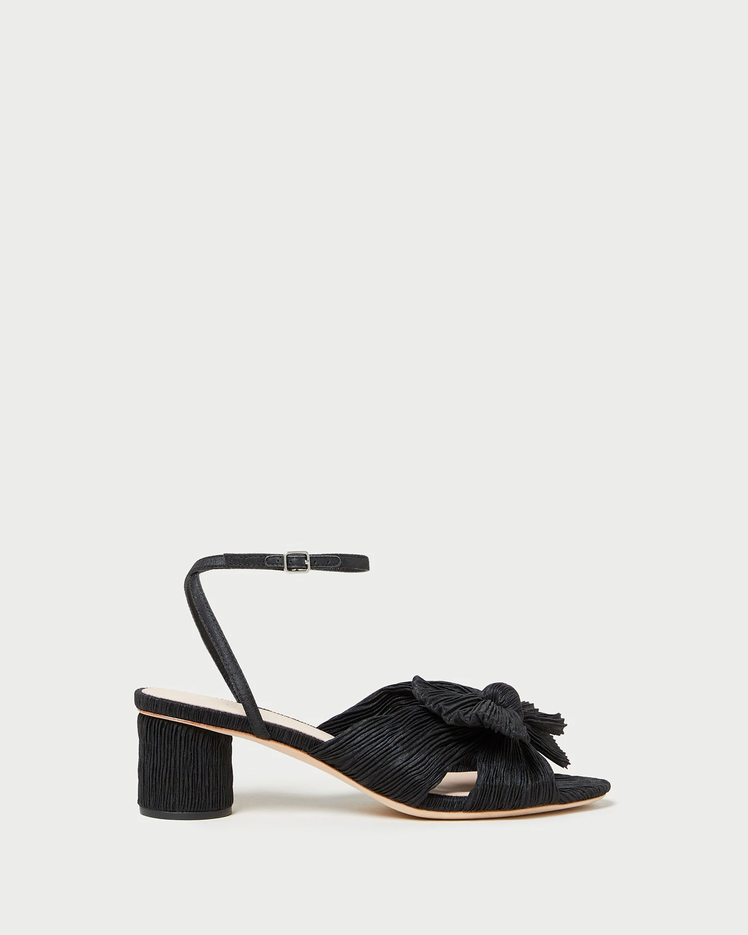 Loeffler Randall Dahlia Black Pleated Bow Heel 4 Loeffler Randall Dahlia Black Pleated Bow Heel - Image 2