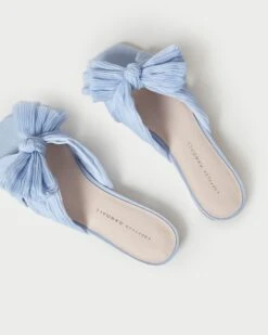 Loeffler Randall Daphne Blue Bow Slide -Loeffler Randall DAPHNE PLFA BLUE 4 1f8ee648 e0c4 4f57 8254 6b8ac4cc19af