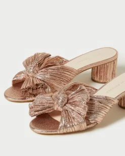 Loeffler Randall Emilia Dune Pleated Bow Heel -Loeffler Randall EMILIA PLA DUNE 4