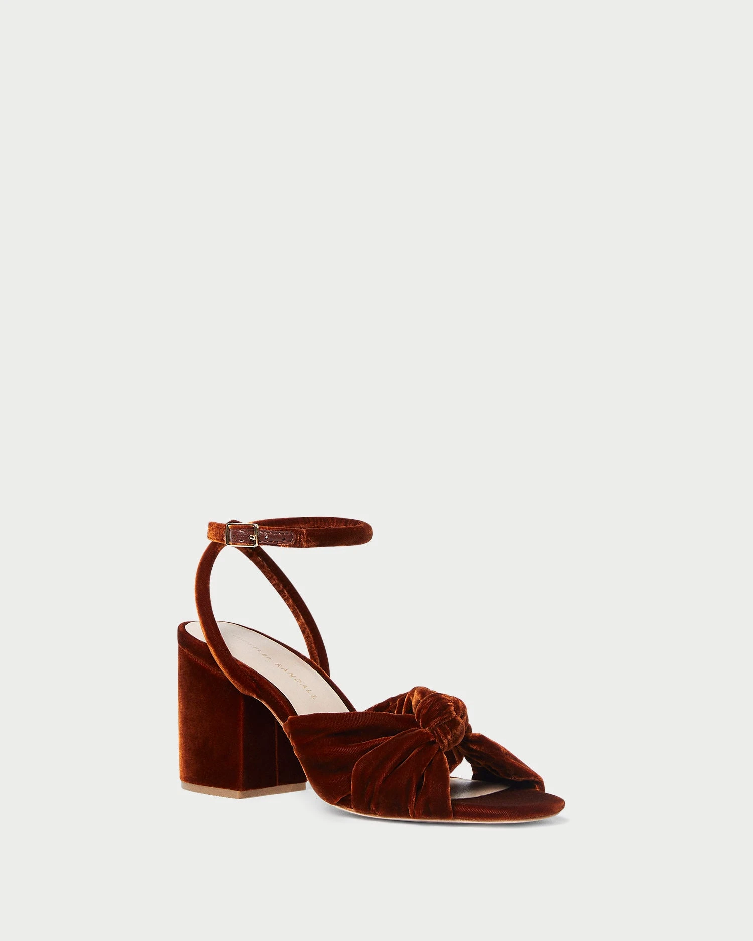 Loeffler Randall Fiamma Sienna Knot Mid-Heel Sandal 3 Loeffler Randall Fiamma Sienna Knot Mid-Heel Sandal