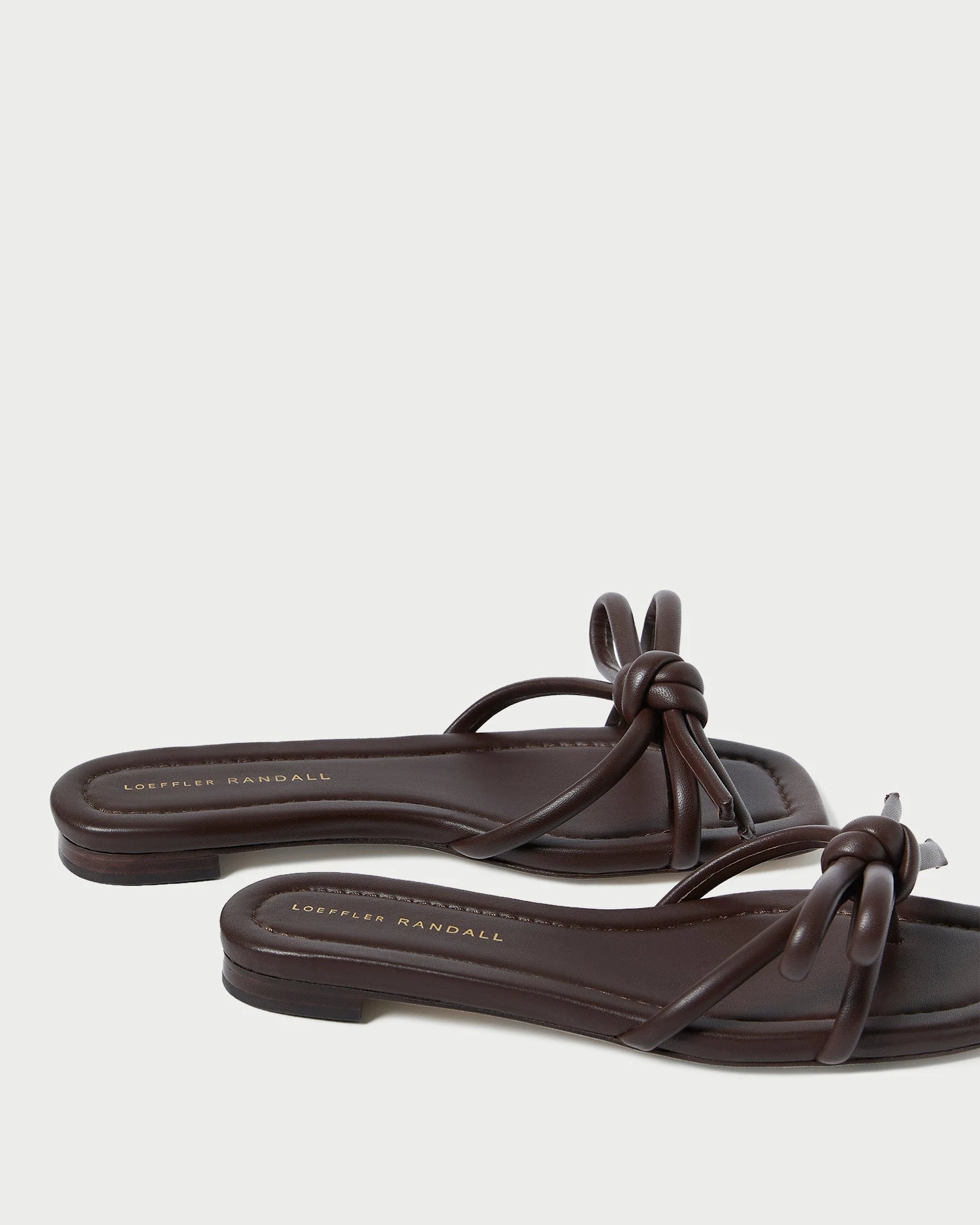 Loeffler Randall Hadley Chocolate Bow Sandal 6 Loeffler Randall Hadley Chocolate Bow Sandal - Image 4
