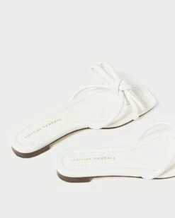 Loeffler Randall Hadley White Bow Sandal -Loeffler Randall HADLEY N WHITE 3 72794ee5 5a85 4e02 b55b 126c2911c745