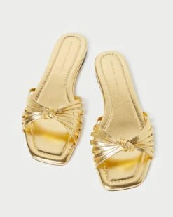 Loeffler Randall Izzie Gold Knot Sandal 9 Loeffler Randall Izzie Gold Knot Sandal -Loeffler Randall IZZIE MGCF GOLD 3