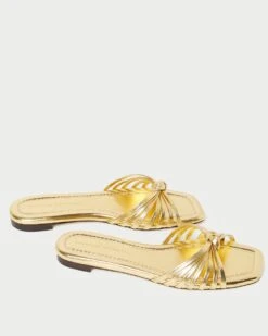 Loeffler Randall Izzie Gold Knot Sandal 10 Loeffler Randall Izzie Gold Knot Sandal -Loeffler Randall IZZIE MGCF GOLD 4