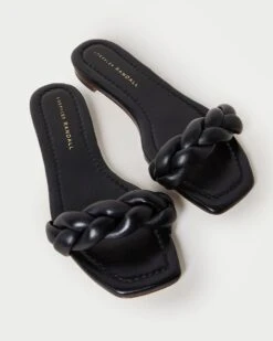 Loeffler Randall Jackson Black Braided Sandal -Loeffler Randall JACKSON N BLACK 3