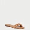 Loeffler Randall Jackson Dark Sand Braided Sandal