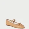 Loeffler Randall Leonie Caramel Crystal Ballet Flat -Loeffler Randall LEONIE GLCC CARCR 1