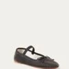 Loeffler Randall Leonie Black Leather Ballet Flat 2 Loeffler Randall Leonie Black Leather Ballet Flat -Loeffler Randall LEONIE GLCF BLACK 1