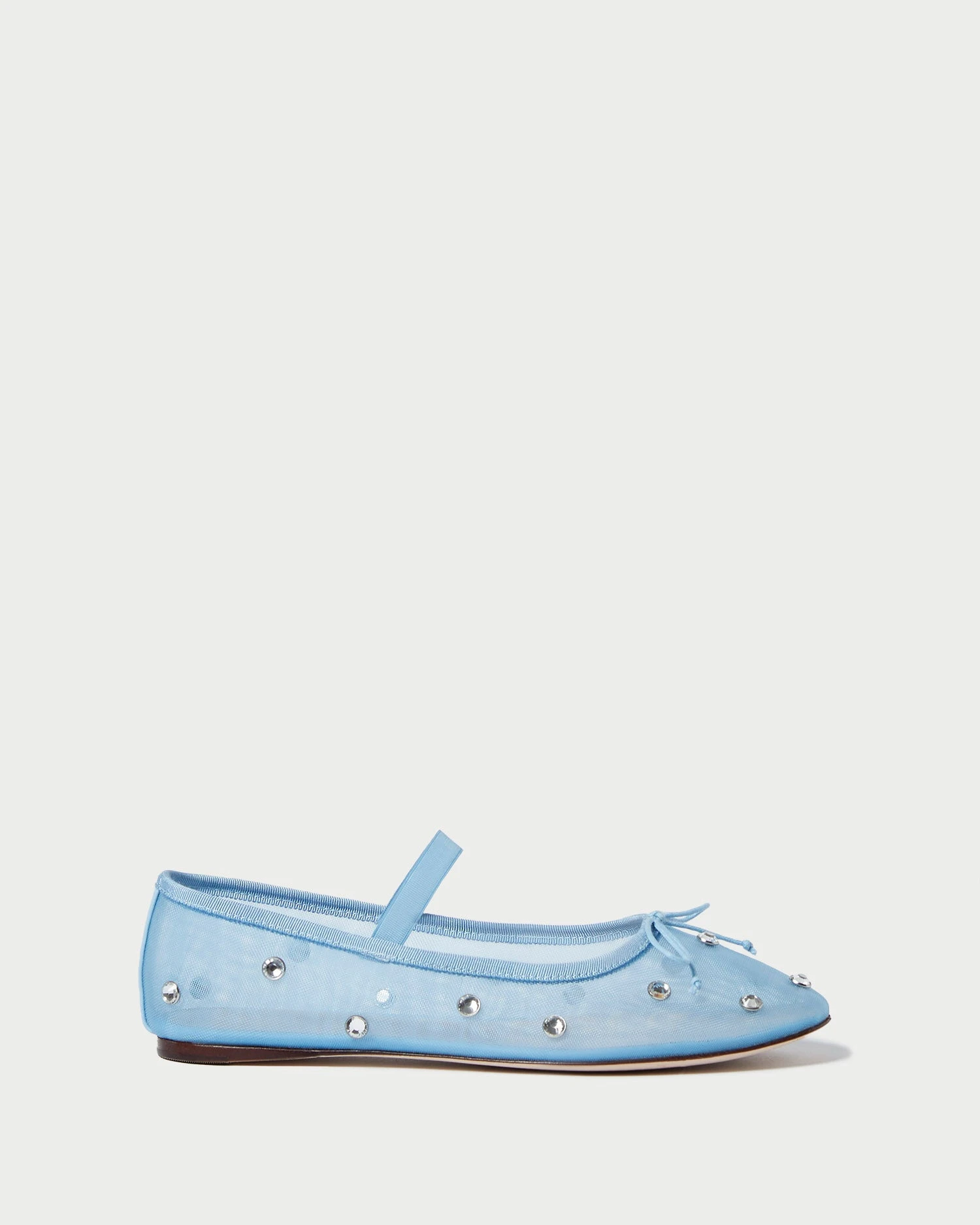 Loeffler Randall Leonie Blue/Clear Ballet Flat 4 Loeffler Randall Leonie Blue/Clear Ballet Flat - Image 2