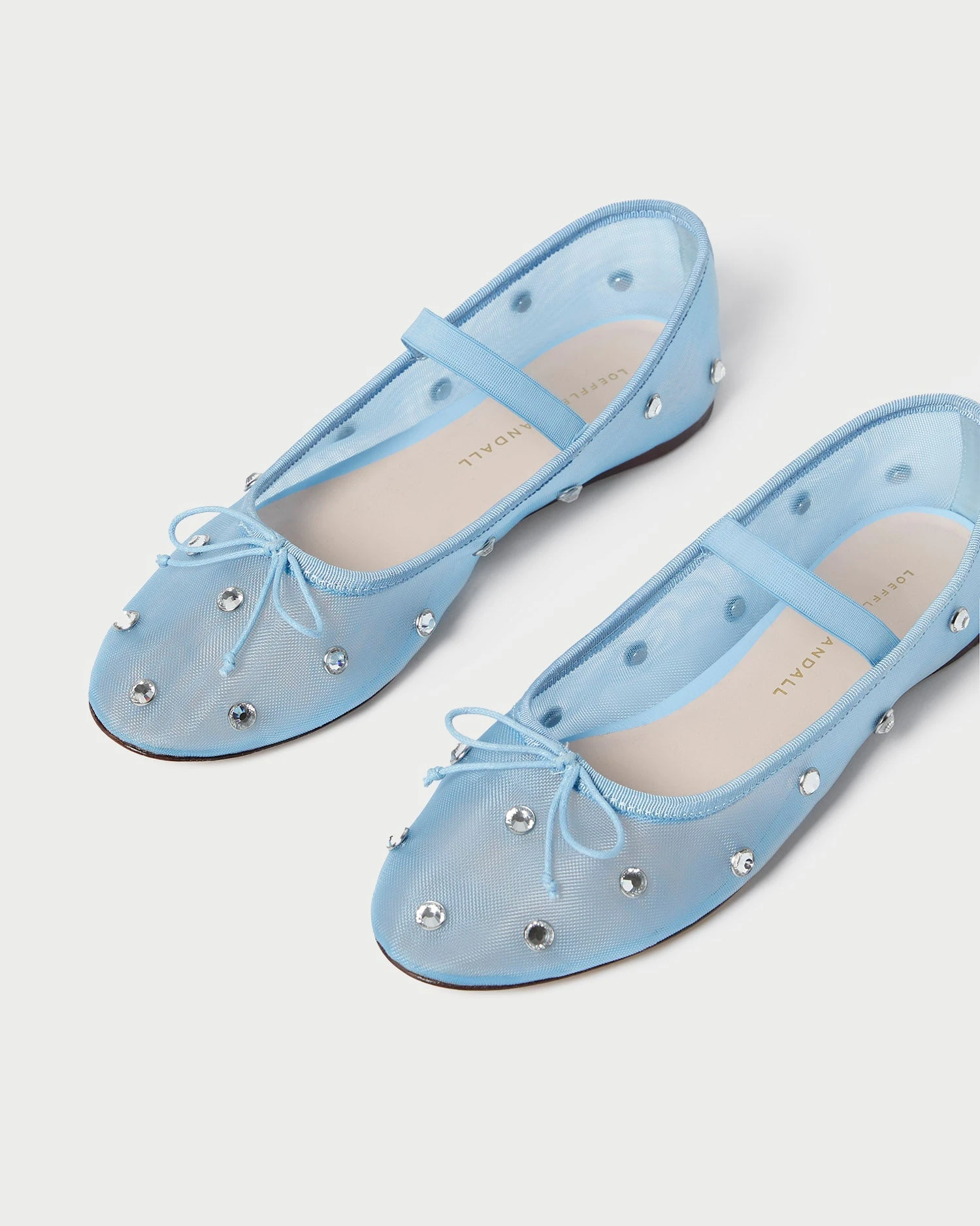 Loeffler Randall Leonie Blue/Clear Ballet Flat 5 Loeffler Randall Leonie Blue/Clear Ballet Flat - Image 3
