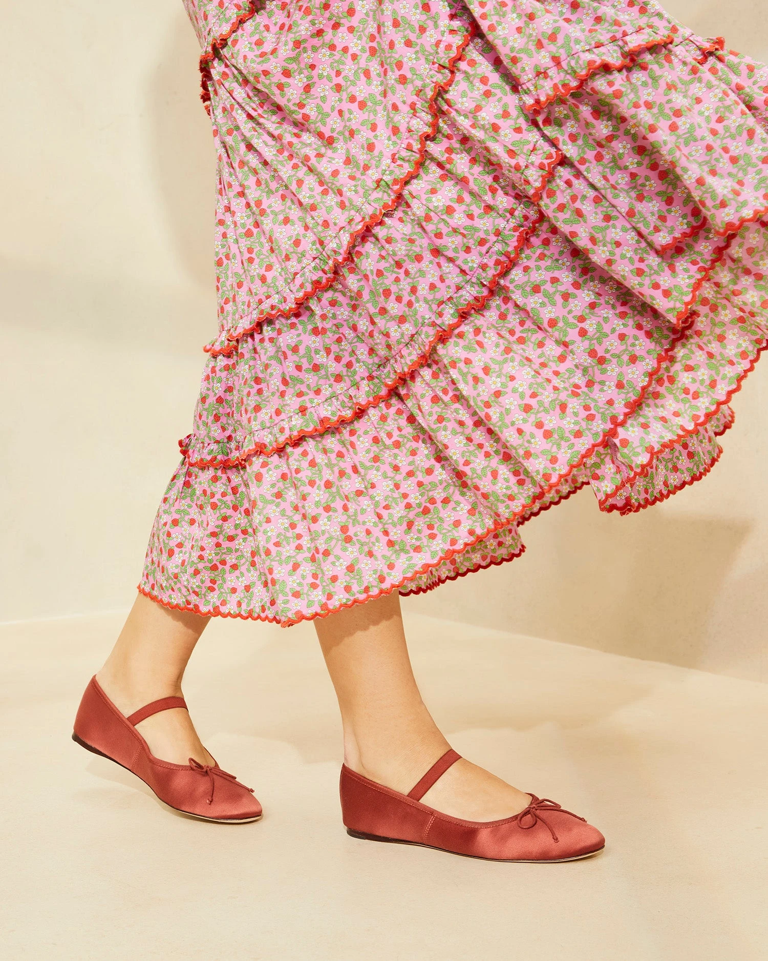 Loeffler Randall Leonie Terracotta Ballet Flat 7 Loeffler Randall Leonie Terracotta Ballet Flat - Image 5