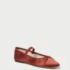 Loeffler Randall Leonie Terracotta Ballet Flat