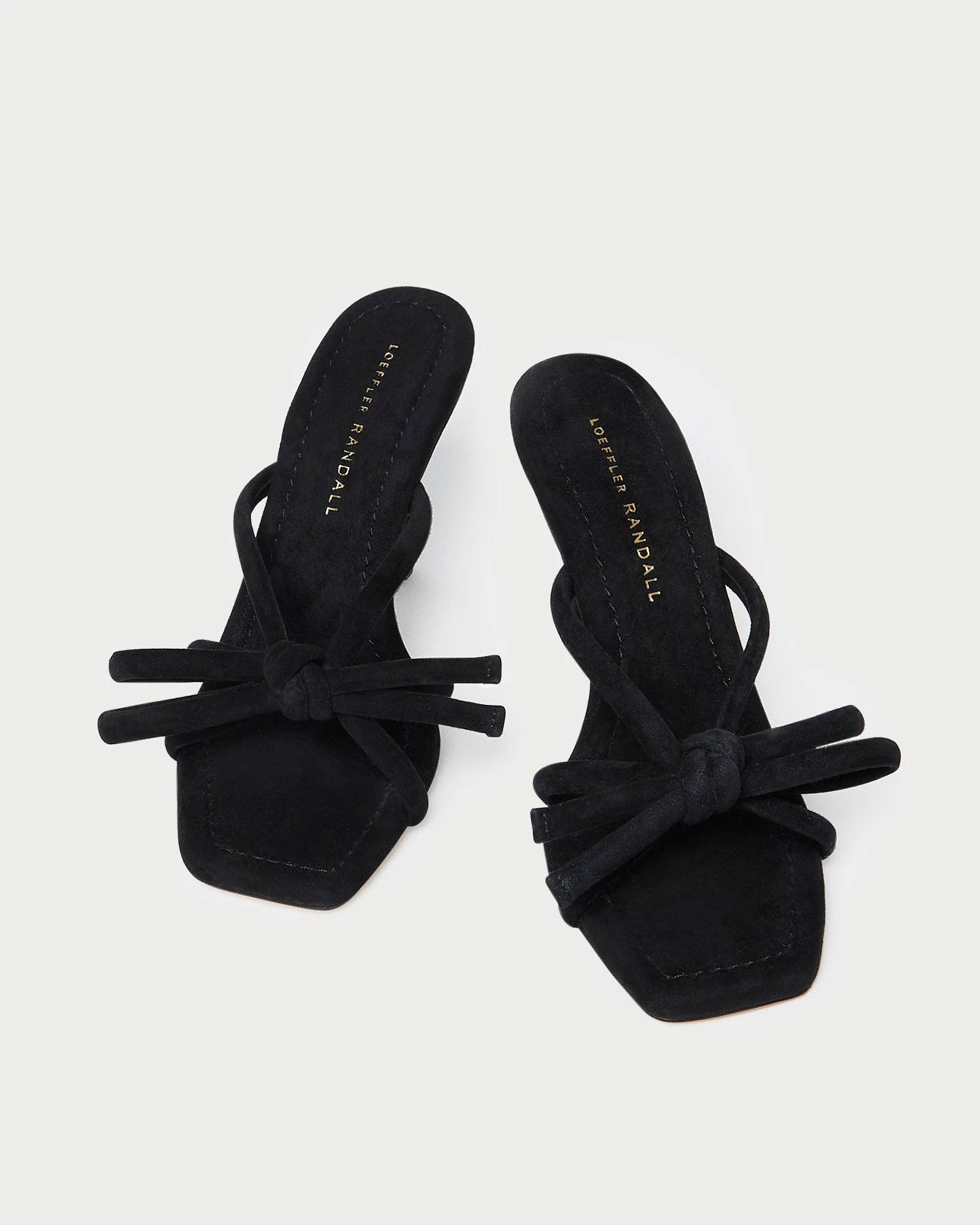 Loeffler Randall Margi Black Suede Bow Heel 5 Loeffler Randall Margi Black Suede Bow Heel - Image 3
