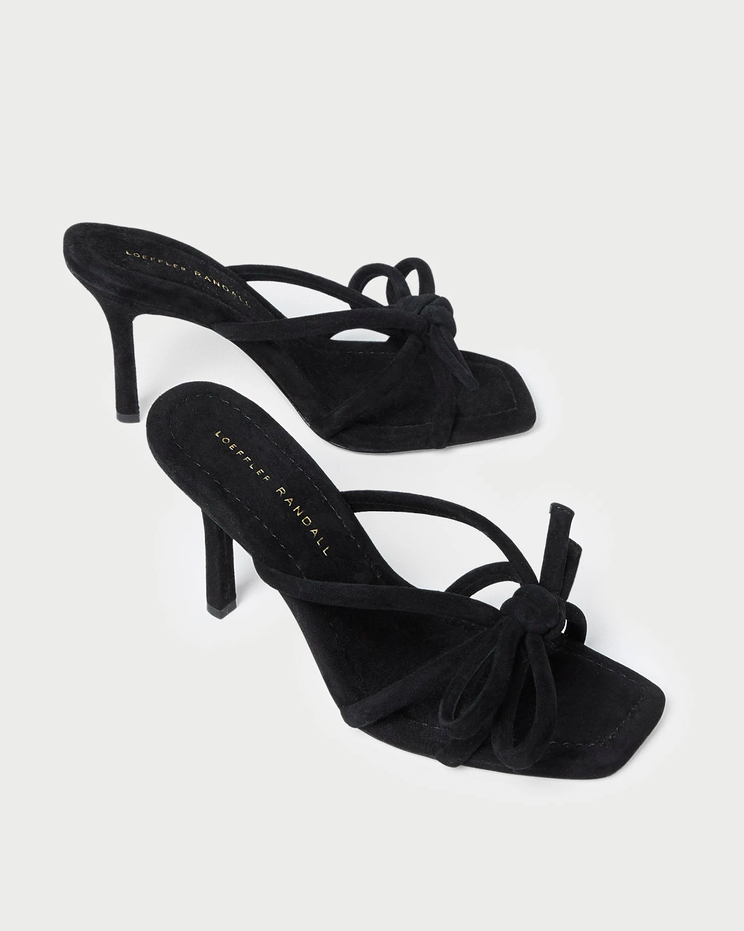 Loeffler Randall Margi Black Suede Bow Heel 6 Loeffler Randall Margi Black Suede Bow Heel - Image 4