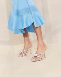 Loeffler Randall Margi Silver Bow Heel -Loeffler Randall MARGI EMSK SILVR 022copy 1