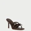 Loeffler Randall Margi Chocolate Bow Heel -Loeffler Randall MARGI N CHOCO 1 1